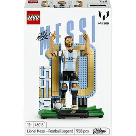 LEGO Editions 43015 Lionel Messi – Fußballlegende