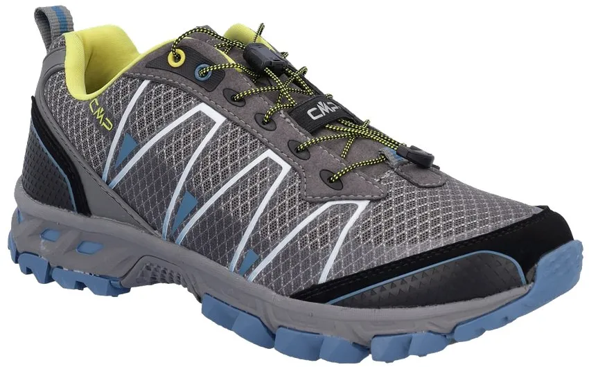 CMP Trail-Laufschuhe Altak (wasserdichtes Mesh-Obermaterial) graphitegrau/blau Herren