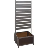 MCW Beet mit Rankgitter 110 x 60 x 75 cm Grau