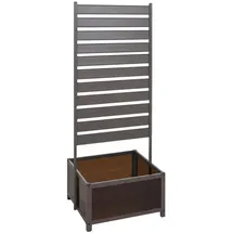 MCW Beet mit Rankgitter 110 x 60 x 75 cm Grau
