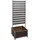 MCW Beet mit Rankgitter 110 x 60 x 75 cm Grau