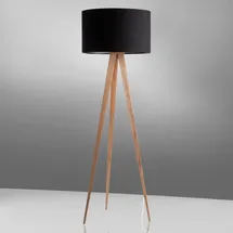 ZUIVER Tripod Wood schwarz/braun