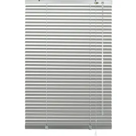 GARDINIA Aluminium-Jalousie 25 mm 60 x 240 cm silber