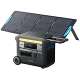 Anker Stromerzeuger F2000, 767 Powerstation, Solargenerator 2048Wh mit 2300W AC Ausgang, 2,30 in kW, (1-tlg), 6× längere Lebensdauer der LiFePO4 Batterie, GaNPrime PowerHouse