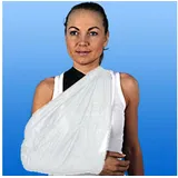 NOBAMED Noba Armtragetuch Dreiecktuch 136 x 96 x 96 cm (weiß, aus Viskosegewebe, 1 StÃck)