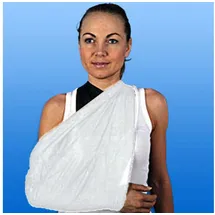 NOBAMED Noba Armtragetuch Dreiecktuch 136 x 96 x 96 cm (weiß, aus Viskosegewebe, 1 StÃck)