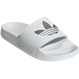 adidas Adilette Lite Badesandalen Cloud White / Cloud White / Matte Silver 39 1/3