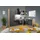 Respekta Winkelküche Economy Eiche Sonoma Sägerau Nachbildung L-Form E-Geräte 280 x 172 cm mit Edelstahlkochfeld grau