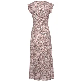vivance by lascana Maxikleid Floral Weiß/Rosa 44