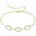 aniston jewelry & watches Schmuck Geschenk Armkette mit Zirkonia goldfarben 23 cm