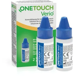 ONE Touch Verio Kontrolllösung für mittleren Bereich 2X3,8 ml