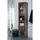MASSIVMOEBEL24.DE Nature Of Spirit Bad 103 Schrank 44 x 36 x 190 cm Mehrfarbig Glas/Holz/Massivholz