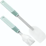 KUHN RIKON 23667 Sweet und Pastel Silikonschaber und -Pinsel