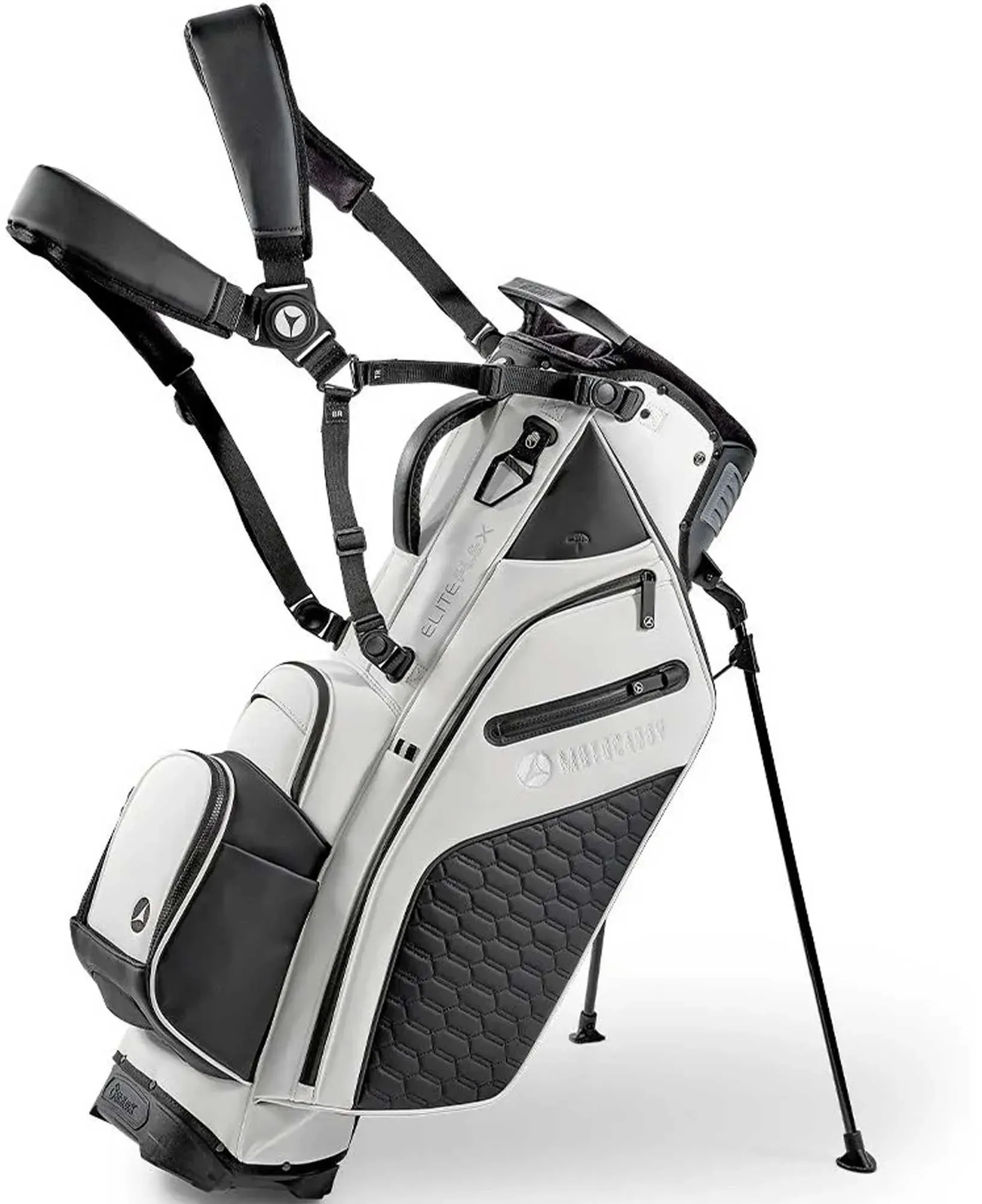 MotoCaddy Eliteflex Standbag - white/black