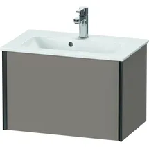Duravit XViu Waschtisch-Unterschrank XV40780B243 61 x 40 x 39 cm, basalt matt, 1 Auszug, wandhängend schwarz matt