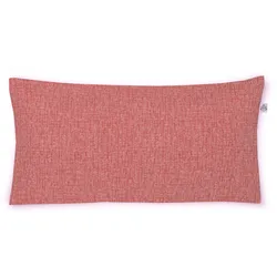 Kissenbezug IRISETTE "Carla", rot, B:80cm L:40cm, Mako-Satin, Obermaterial: 100% Baumwolle, Kissenbezüge, zeitlose Instagram-Blogger-Kollektion
