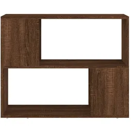 vidaXL Bücherregal 80 x 24 x 63 cm Braun