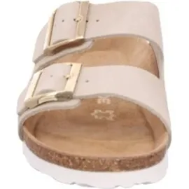 ROHDE Sunnys N ́12 Damen Pantolette Hausschuhe Sandale 5590 02 Elfenbein, Schuhgröße:43 EU
