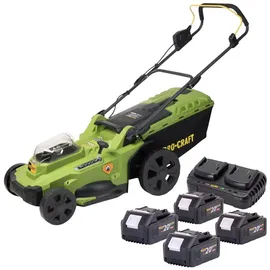 Pro Craft Procraft PLM22bb inkl. 4 x 4,0 Ah Akku