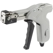 TOOLCRAFT Kabelbinderzange f. Edelstahlkabelbinder Grau, Schwarz-Grau