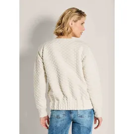 Madeleine Struktursweater mit Rundhalsausschnitt in wollweiß | Gr.: 36