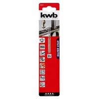 KWB 206510 HSS Metall-Spiralbohrer 1 mm