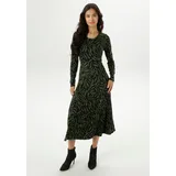 Aniston SELECTED Midikleid Schwarz 38