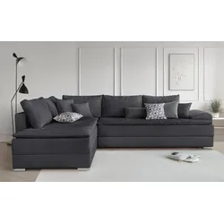 INOSIGN Ecksofa »Night & Day L-Form mit Dauer-Schlaffunktion mit Armlehne«, 6380334563803345 INOSIGN schwarz