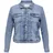 ONLY CARMAKOMA Carwespa Ls Jacket Light Blue DNM Noos, Light Blue Denim, 44