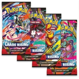 Pokémon Chaos Rising Booster Display