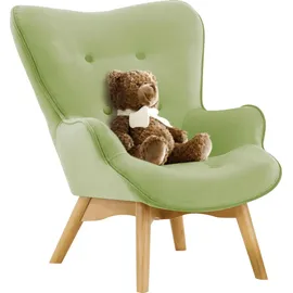 Home Affaire Sessel HOME AFFAIRE "Duca Mini", grün, B:58cm H:67cm T:68cm, Sessel, Sessel, in kleiner Ausführung für Kinder
