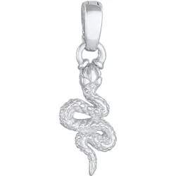 Elli Schlange Snake Tier 925 Sterling Silber Charms & Kettenanhänger   Damen 