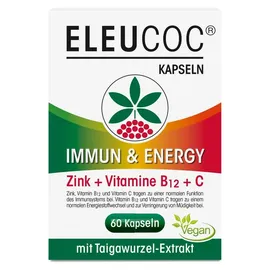 Harras Pharma Curarina Arzneimittel GmbH Eleucoc Immun & Energy Kapseln 60 St.