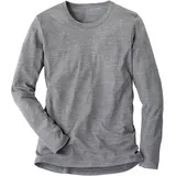 CALIDA Wool & Silk Langarmshirt Grau L