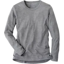 CALIDA Wool & Silk Langarmshirt Grau L