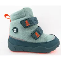 Affenzahn MID BOOT Wool Bunny Mädchen Klettstiefel in Grün, Größe 31 - Petrol - 31