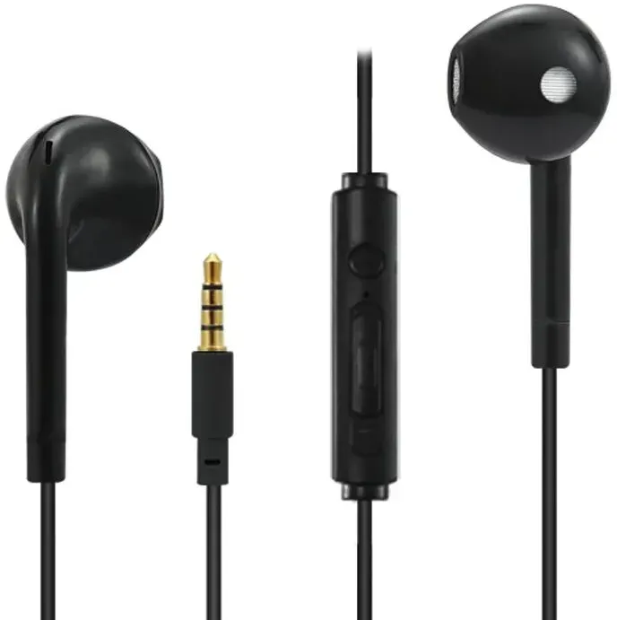 2GO 795966 Kopfhörer & Headset Kabelgebunden im Ohr Anrufe/Musik Schwarz