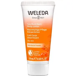Weleda Reichhaltige Pflege Körperlotion Sanddorn - trockene Haut 20 ml