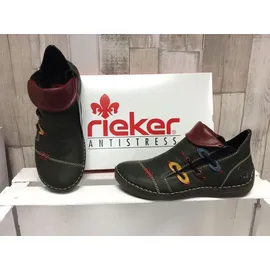 Rieker Damen 72581 Stiefelette, grün