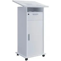 VCM my office Stehpult Melta weiß