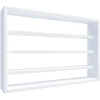 VCM Wandregal Esaldi M 40 x 12 x 10 cm Weiß