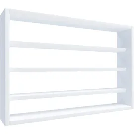 VCM Wandregal Esaldi M 40 x 12 x 10 cm Weiß