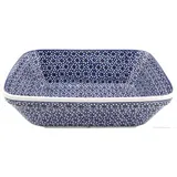 BUNZLAUER KERAMIK Auflaufform Backform für 2-3 Personen 25x20,8x7cm Dekor 120,