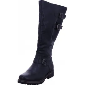 REMONTE Damen R6590 Kniehohe Stiefel schwarz / 01, 41