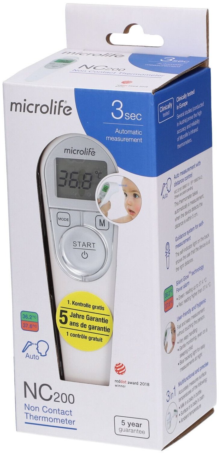 Microlife non-contact Fieberthermometer Nc200