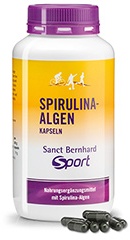 Sanct Bernhard Sport Capsule di spirulina - 134 g