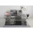 Linon grau 200 x 200 cm + 2x 80 x 80 cm 80 x 80 cm