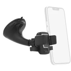 Hama Easy Snap, Handy/Smartphone, Passive Halterung, Auto, Schwarz