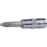 KS Tools 1/4" CHROMEplus Bit-Stecknuss, PZ2