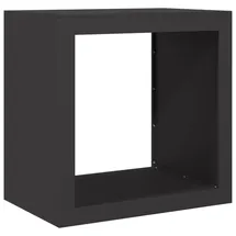 vidaXL Brennholzregal Stahl 60 x 40 x 60 cm Schwarz